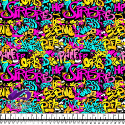 Art Urbain Coloré Graffiti