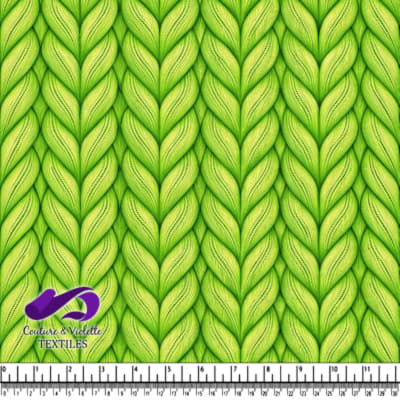 Texture tricot vert