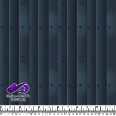 Texture de planche en bois vertical bleu foncé