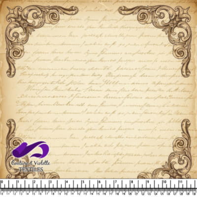 Papier vintage vieilli avec bordure