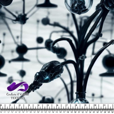 Futuristic Network Abstract Technology Connections Design