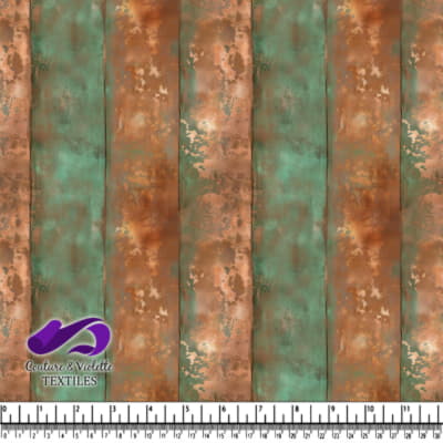 Planches en bois rustiques vieillies avec texture de peinture turquoise et brune écaillée