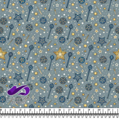 Baguettes magiques, pentagrammes et étoiles