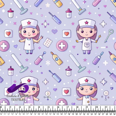 Infirmière Mignonne et Outils Médicaux