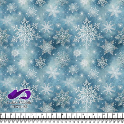 Intricate Winter Snowflake Patterns