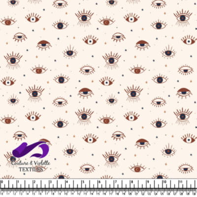 Abstract Eyes Pattern Design