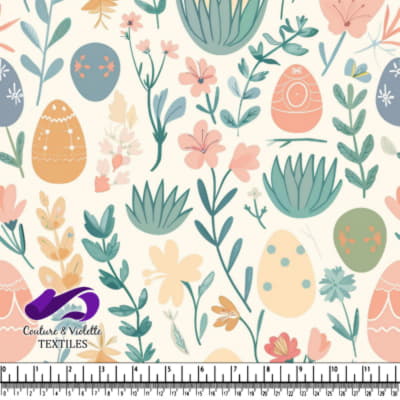 Spring Easter Floral Pattern
