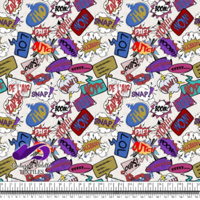 Comic book - Bulles de dialogue LOL sur fond blanc