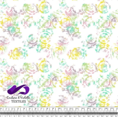 Tie Dye - Printemps Blanc