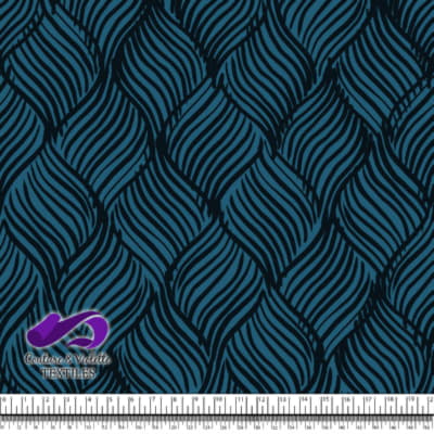 Nature Geometry - Grains d’avoine sur fond midnight