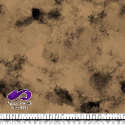 Nature Geometry - Sable sur fond iced coffee