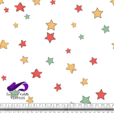 Johnny's XMAS - Étoiles - Blanc