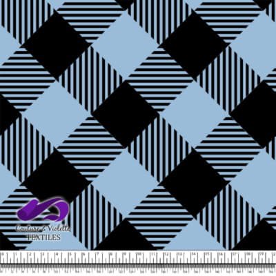 Westwood - Gingham - Clear sky blue