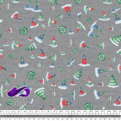 Noël country charm - Gnomes - Ultimate Gray