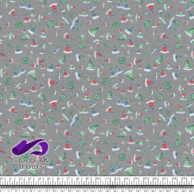 Noël country charm - Gnomes - Ultimate Gray