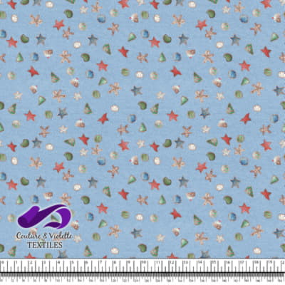 Noël country charm - Biscuits - Clear sky blue