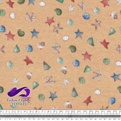 Noël country charm - Biscuits - Desert mist beige