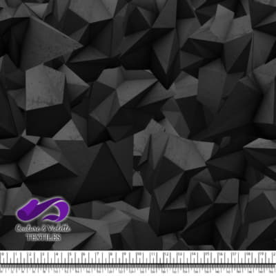 Black polygon - Black