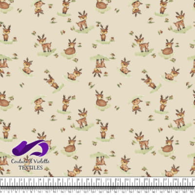Petits animaux - Cerfs - Cream cloud