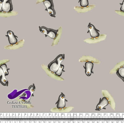 Petits Animaux - Pingouins - Silver cloud