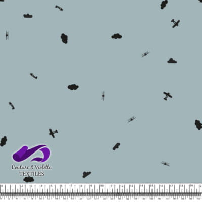 Petit aviateur - avions et nuages - blue cloud