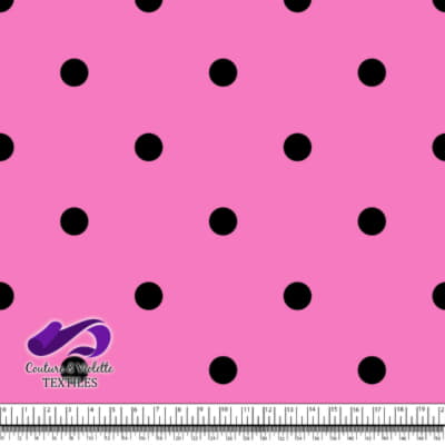 The Pink Doll - Pois noirs - Monella