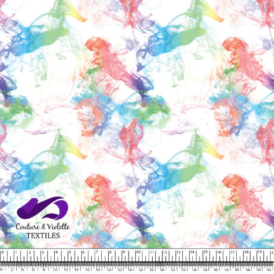 Vapeur - Arc-en-ciel sur fond blanc