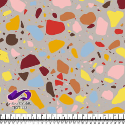 Terrazzo - Morceaux Londres Hiver 2021 - Nuage argent