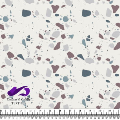 Terrazzo - Chunks Neutral - Rice milk