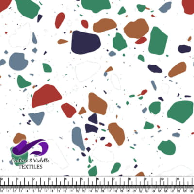 Terrazzo - Chunks New York Winter - Blanc