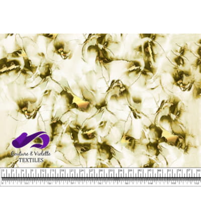 Encre - Jaune avec accent doré