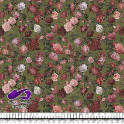 Fleurs automne - Olive