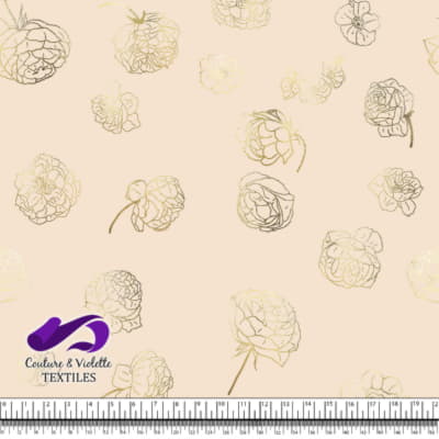 Fleurs automne - Gold - Buttercream