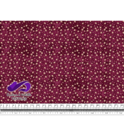 Hiver Noël Rouge - Étoiles