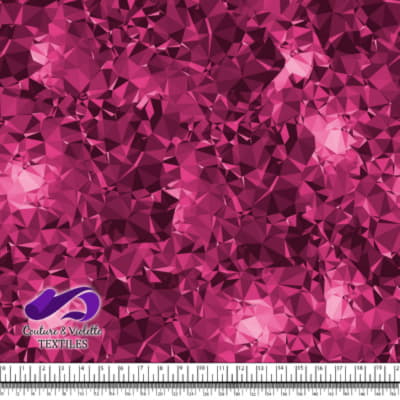 Texture Géo - Rose Cristal