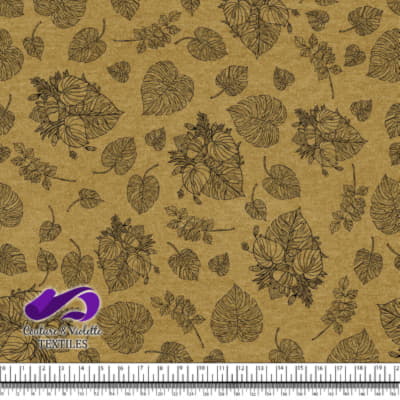 Monstera - Outline black - Palomino grapes