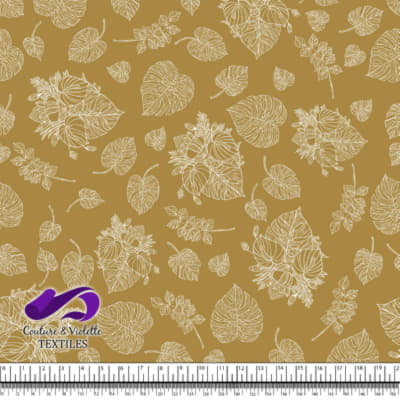 Monstera - Trait blanc - Palomino grapes