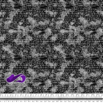 Techno - Algèbre - Blanc sur fond noir