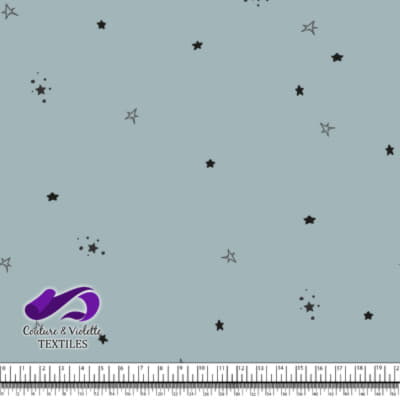 Prince and princesse - Stars - Blue cloud