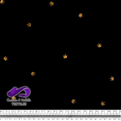 Prince et princesse - Couronne - Noir