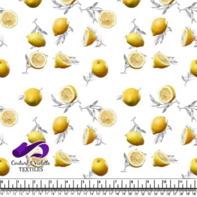 Salade de fruits - Citron - Blanc