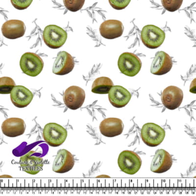 Salade de fruits - Kiwi - Blanc