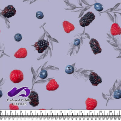 Salade de fruits - Petits Fruits - Dusty Lilac